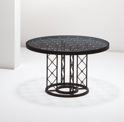 Jean Royère's - Rare 'Tour Eiffel Alexadrie' side table, Phillips de Pury